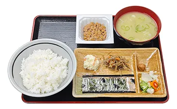 納豆朝食