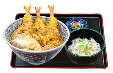 名古屋海老天丼ミニうどんセット