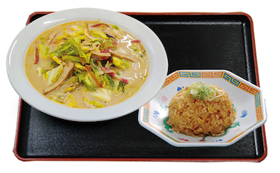 ちゃんぽん炒飯セット
