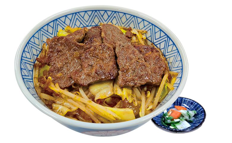 カットステーキ丼