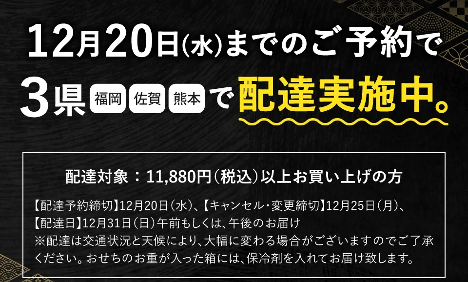 配達実施中