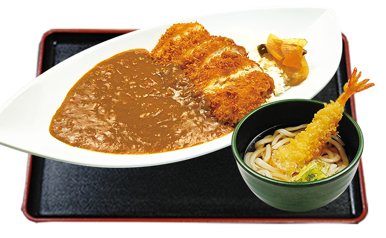 チキンカツカリー満腹セット