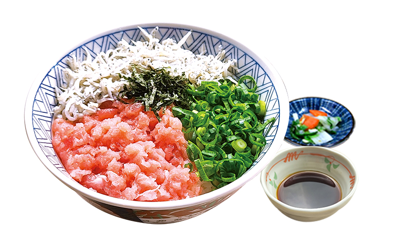 まぐろ&釜揚げしらす丼
