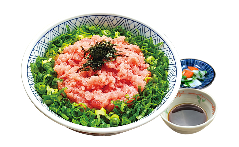 まぐろたたき丼