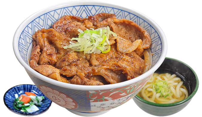 十勝豚丼ミニうどんセット