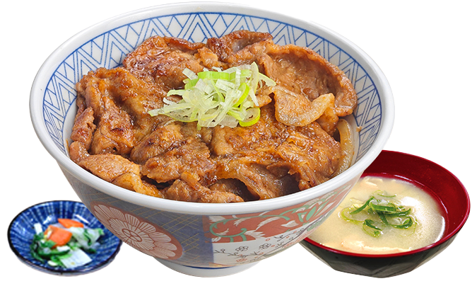 十勝豚丼みそ汁セット