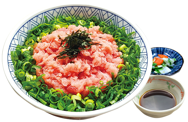 国産まぐろたたき丼