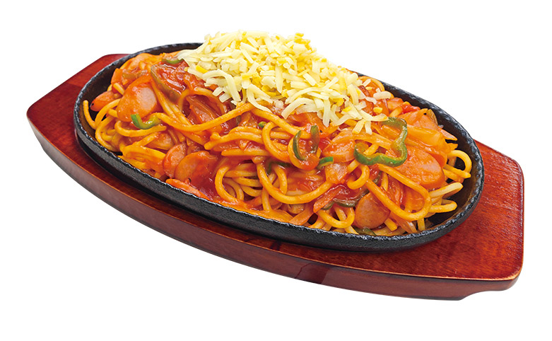 鉄板チーズナポリタン