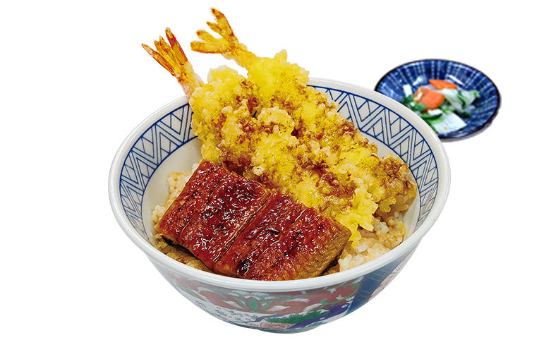 うな海老天丼